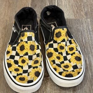 Vans Black and White Classic Canvas Shoes